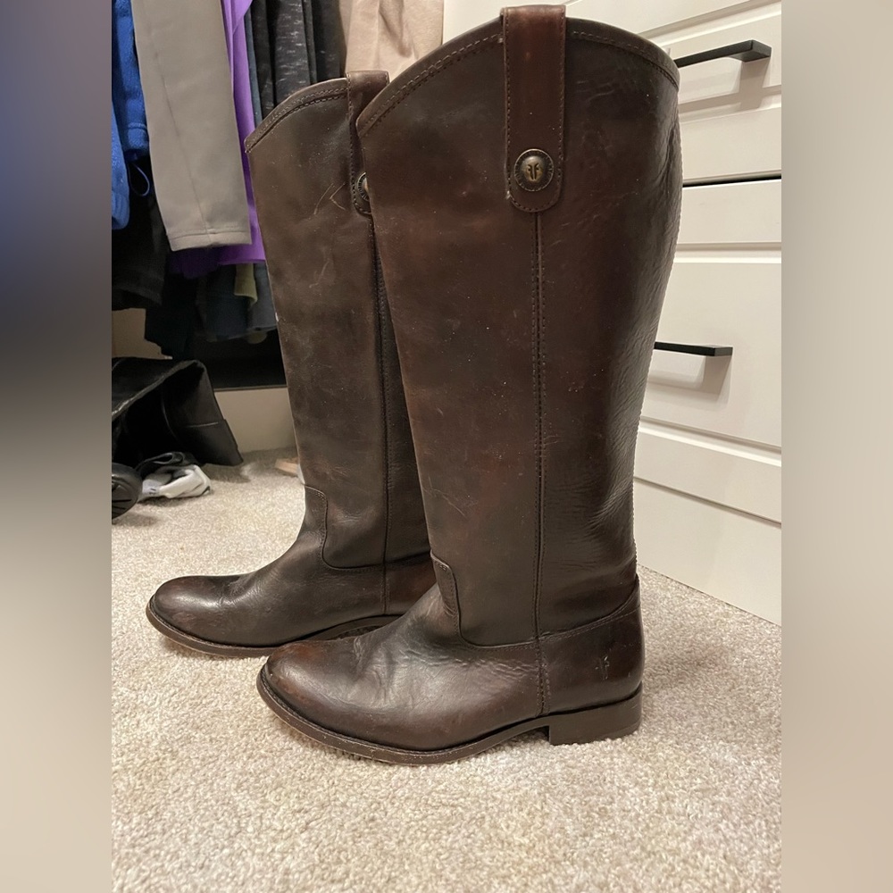 The Frye Company Marissa Medallion Riding Boots